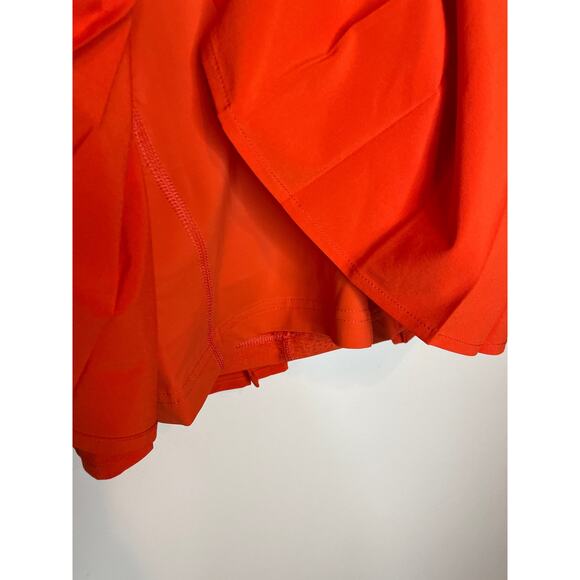 Outdoor Voices Double 4" Skort SMALL Ladybug Pleated Athletic Athleisure - Picture 7 of 10